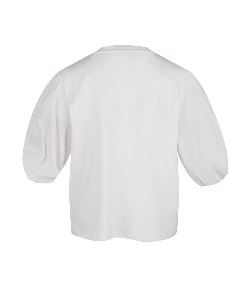 [피에르가르뎅] 우븐배색 체인자수 티셔츠 LOTS1401 - 던필드몰_DawnFieldMall