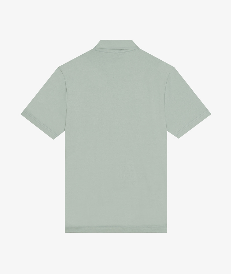 [피에르가르뎅] 수피마 혼방 오픈에리 티셔츠 POTS2433 - 던필드몰_DawnFieldMall